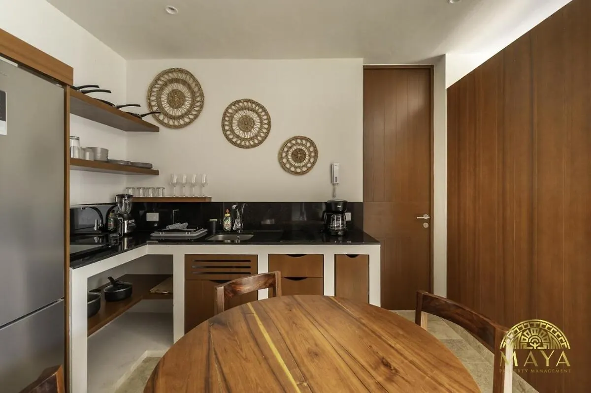 דירה טולום Nhoa 205B Lux 1Br Condo Pool View In Aldea Zama