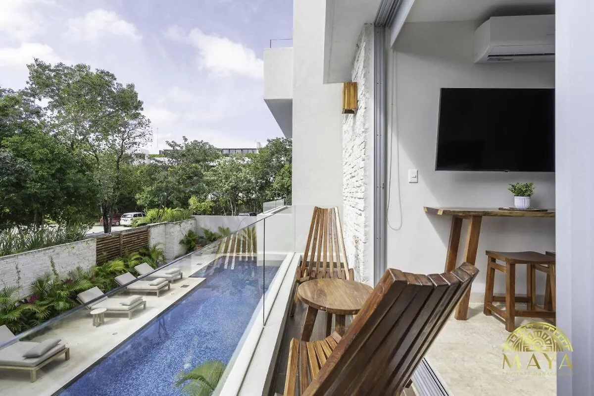 טולום Nhoa 205B Lux 1Br Condo Pool View In Aldea Zama