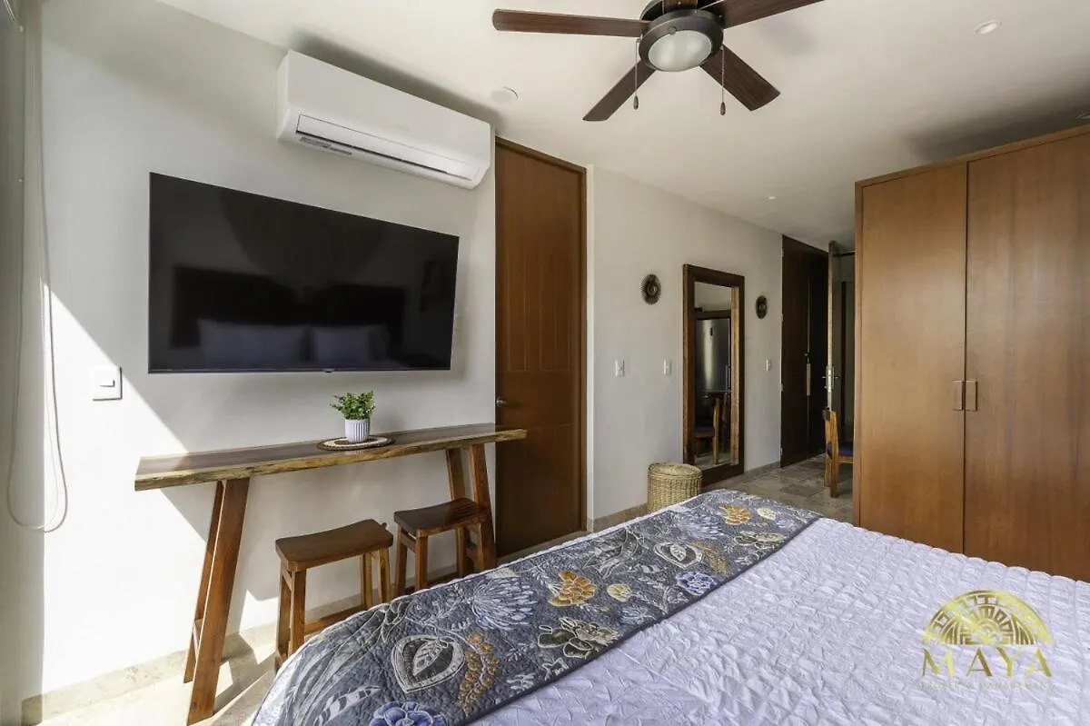 טולום Nhoa 205B Lux 1Br Condo Pool View In Aldea Zama דירה